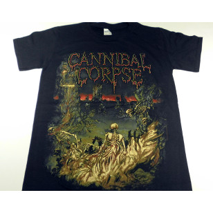 Cannibal Corpse - A Skeletal Domain Official Fitted Jersey T Shirt ( Men S ) ***READY TO SHIP from Hong Kong***